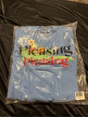 Harry Styles Pleasing Blue Crewneck & Matching tote